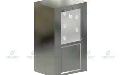 Air Shower- Cửa Bản lề Thẳng